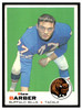 1969 Topps Football Stew Barber #242 VG front of card