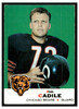 1969 Topps Football Jim Cadile #3 Low Grade front of card