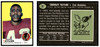 1969 Topps Football Charley Taylor #67 Low Grade front and back of card