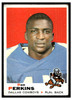 1969 Topps Football Don Perkins #144 Low Grade - Creases front of card