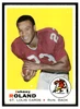 1969 Topps Football Johnny Roland #225 Low Grade front of card