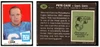 1969 Topps Football Pete Case #197 VG front and back of card