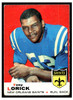 1969 Topps Football Tony Lorick #61 Good front of card
