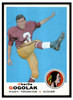 1969 Topps Football Charlie Gogolak #205 Low Grade front of card