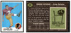 1969 Topps Football Charlie Gogolak #205 Low Grade front and back of card