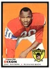 1969 Topps Football Hewritt Dixon #98 VG front of card