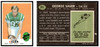 1969 Topps Football George Sauer Jr. #231 Low Grade front and back of card