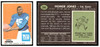 1969 Topps Football Homer Jones #244 Low Grade - Creases front and back of card