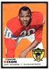 1969 Topps Football Hewritt Dixon #98 Poor — Example B front of card
