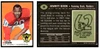 1969 Topps Football Hewritt Dixon #98 Poor — Example B front and back of card
