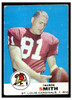 1969 Topps Football Jackie Smith #43 Low Grade - Creases front of card