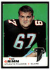 1969 Topps Football Dan Grimm #46 Good front of card