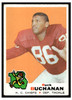 1969 Topps Football Buck Buchanan #222 VG front of card