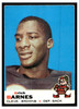1969 Topps Football Erich Barnes #4 Low Grade front of card
