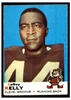 1969 Topps Football Leroy Kelly #1 Low Grade front of card