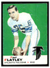 1969 Topps Football Paul Flatley #2 Low Grade front of card
