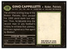 1969 Topps Football Gino Cappelletti #172 Low Grade — Example B back of card
