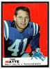 1969 Topps Football Tom Matte #47 Low Grade front of card
