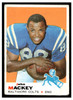1969 Topps Football John Mackey #207 Low Grade front of card