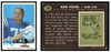 1969 Topps Football Bob Vogel #138 Low Grade front and back of card