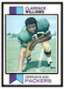 1973 Topps Football Clarence Williams #109 Low Grade front of card