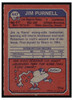 1973 Topps Football Jim Purnell #447 Low Grade back of card