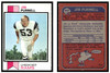 1973 Topps Football Jim Purnell #447 Low Grade front and back of card