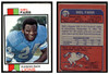 1973 Topps Football Mel Farr #519 Low Grade front and back of card