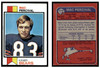 1973 Topps Football Mac Percival #512 Low Grade front and back of card