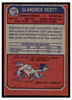 1973 Topps Football Clarence Scott #103 Low Grade — Example A back of card
