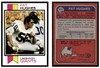 1973 Topps Football Pat Hughes #201 Low Grade front and back of card