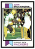 1973 Topps Football John Brockington #470 Low Grade — Example B front of card