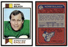 1973 Topps Football Norm Bulaich #111 Low Grade front and back of card