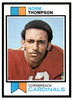 1973 Topps Football Norm Thompson #72 Low Grade front of card