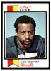 1973 Topps Football Linzy Cole #449 Low Grade — Example B front of card