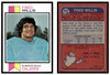 1973 Topps Football Fred Willis #396 Low Grade front and back of card