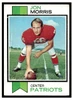 1973 Topps Football Jon Morris #108 Low Grade front of card