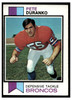 1973 Topps Football Pete Duranko #466 Low Grade front of card