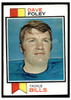 1973 Topps Football Dave Foley #94 Low Grade front of card