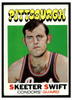 1971 Topps Basketball Skeeter Swift #169 Low Grade front of card