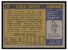 1971 Topps Basketball Greg Smith #129 Low Grade back of card