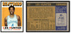 1971 Topps Basketball Les Hunter #157 Low Grade front and back of card