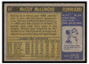 1971 Topps Basketball McCoy McLemore #83 Low Grade back of card