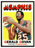 1971 Topps Basketball Gerald Govan #176 Low Grade front of card