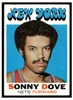 1971 Topps Basketball Sonny Dove #209 Low Grade — Example A front of card