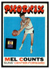1971 Topps Basketball Mel Counts #127 Low Grade front of card