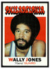1971 Topps Basketball Wally Jones #42 Low Grade front of card