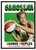 1971 Topps Basketball George Peeples #179 Low Grade — Example C front of card