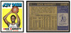 1971 Topps Basketball Dick Barnett #17 Low Grade front and back of card