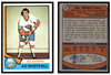 1974 Topps Hockey Ed Westfall #32 Low Grade front and back of card